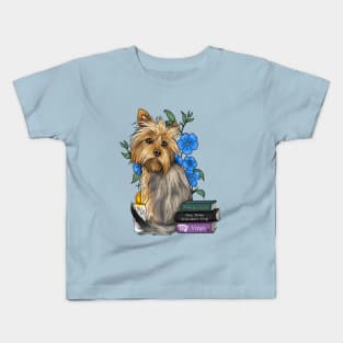 Virgo yorkie Kids T-Shirt